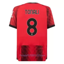 Camiseta AC Milan Tonali 8 Hombre Primera 23/24