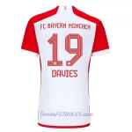 Camiseta Bayern de Múnich Alphonso Davies 19 Hombre Primera 23/24