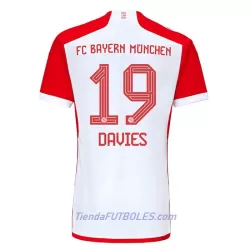 Camiseta Bayern de Múnich Alphonso Davies 19 Hombre Primera 23/24 Camiseta Bayern de Múnich Alphonso Davies 19 Hombre Primera 23/24