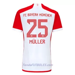 Camiseta FC Bayern de Múnich Thomas Müller 25 Hombre Primera 23/24 Camiseta FC Bayern de Múnich Thomas Müller 25 Hombre Primera 23/24
