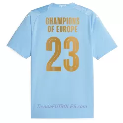 Camiseta Manchester City Champions of Europe Hombre Primera 23/24