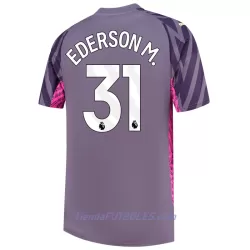 Camiseta Portero Manchester City Ederson Hombre Segunda 23/24 Camiseta Portero Manchester City Ederson Hombre Segunda 23/24