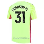 Camiseta Portero Manchester City Ederson Hombre Tercera 23/24