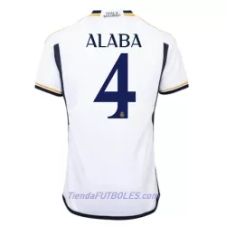 Camiseta Real Madrid Alaba 4 Hombre Primera 23/24 Camiseta Real Madrid Alaba 4 Hombre Primera 23/24