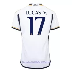 Camiseta Real Madrid Lucas V. 17 Hombre Primera 23/24