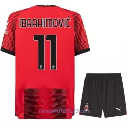 Conjunto AC Milan Ibrahimovic 11 Niño Primera 23/24 Conjunto AC Milan Ibrahimovic 11 Niño Primera 23/24