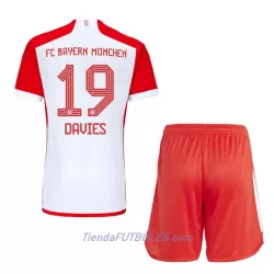 Conjunto Bayern de Múnich Alphonso Davies 19 Niño Primera 23/24 Conjunto Bayern de Múnich Alphonso Davies 19 Niño Primera 23/24
