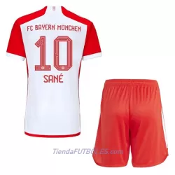 Conjunto FC Bayern de Múnich Leroy Sané 10 Niño Primera 23/24 Conjunto FC Bayern de Múnich Leroy Sané 10 Niño Primera 23/24