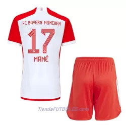 Conjunto FC Bayern de Múnich Mane 17 Niño Primera 23/24 Conjunto FC Bayern de Múnich Mane 17 Niño Primera 23/24