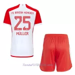 Conjunto FC Bayern de Múnich Thomas Müller 25 Niño Primera 23/24
