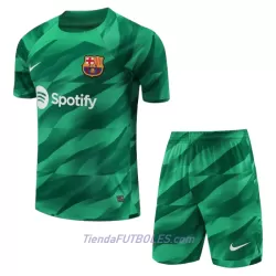 Conjunto Portero FC Barcelona Niño Primera 23/24 Conjunto Portero FC Barcelona Niño Primera 23/24