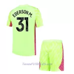 Conjunto Portero Manchester City Ederson Niño Tercera 23/24