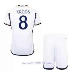 Conjunto Real Madrid Kroos 8 Niño Primera 23/24 Conjunto Real Madrid Kroos 8 Niño Primera 23/24