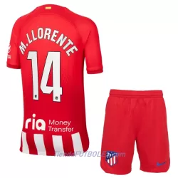 Conjunto Atlético Madrid M. Llorente 14 Niño Primera 23/24 Conjunto Atlético Madrid M. Llorente 14 Niño Primera 23/24