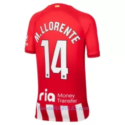 Conjunto Atlético Madrid M. Llorente 14 Niño Primera 23/24