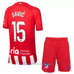 Conjunto Atlético Madrid Savic 15 Niño Primera 23/24 Conjunto Atlético Madrid Savic 15 Niño Primera 23/24