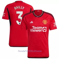 Camiseta Manchester United Bailly 3 Hombre Primera 23/24 Camiseta Manchester United Bailly 3 Hombre Primera 23/24