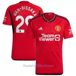 Camiseta Manchester United Wan-Bissaka 29 Hombre Primera 23/24 Camiseta Manchester United Wan-Bissaka 29 Hombre Primera 23/24
