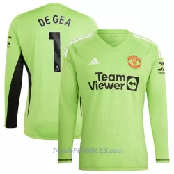 Camiseta Portero Manchester United De Gea 1 Hombre Primera 23/24 Manga Larga Camiseta Portero Manchester United De Gea 1 Hombre Primera 23/24 Manga Larga