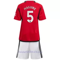 Conjunto Manchester United Maguire 5 Niño Primera 23/24