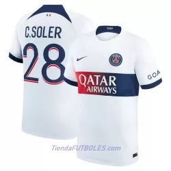 Camiseta Paris Saint-Germain C. Soler 28 Hombre Segunda 23/24 Camiseta Paris Saint-Germain C. Soler 28 Hombre Segunda 23/24