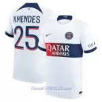 Camiseta Paris Saint-Germain N.Mendes 25 Hombre Segunda 23/24