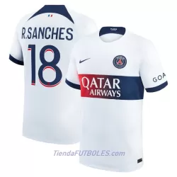 Camiseta Paris Saint-Germain R.Sanches 18 Hombre Segunda 23/24 Camiseta Paris Saint-Germain R.Sanches 18 Hombre Segunda 23/24