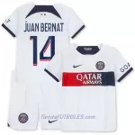 Conjunto Paris Saint-Germain Juan Bernat 14 Niño Segunda 23/24