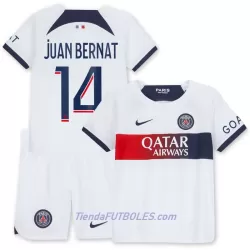 Conjunto Paris Saint-Germain Juan Bernat 14 Niño Segunda 23/24 Conjunto Paris Saint-Germain Juan Bernat 14 Niño Segunda 23/24