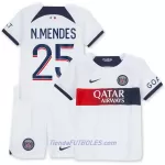 Conjunto Paris Saint-Germain N.Mendes 25 Niño Segunda 23/24