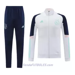 Ajax Amsterdam Conjunto De Chaqueta De Entrenamiento Hombre 23/24 Blanca