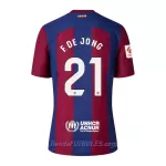 Camiseta FC Barcelona Frenkie de Jong 21 Hombre Primera 23/24