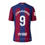 Camiseta FC Barcelona Lewandowski 9 Hombre Primera 23/24