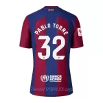 Camiseta FC Barcelona Pablo Torre 32 Hombre Primera 23/24