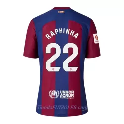 Camiseta FC Barcelona Raphinha 22 Hombre Primera 23/24