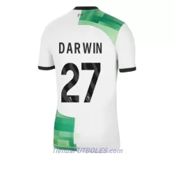 Camiseta Liverpool Darwin 27 Hombre Segunda 23/24 Camiseta Liverpool Darwin 27 Hombre Segunda 23/24
