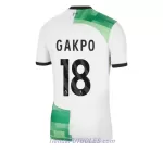 Camiseta Liverpool Gakpo 18 Hombre Segunda 23/24