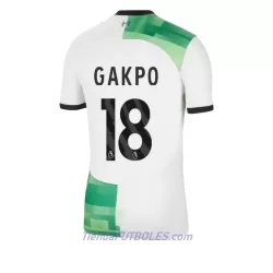 Camiseta Liverpool Gakpo 18 Hombre Segunda 23/24 Camiseta Liverpool Gakpo 18 Hombre Segunda 23/24