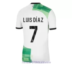 Camiseta Liverpool Luis Díaz 7 Hombre Segunda 23/24 Camiseta Liverpool Luis Díaz 7 Hombre Segunda 23/24