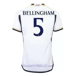 Camiseta Real Madrid Bellingham 5 Hombre Primera 23/24 Camiseta Real Madrid Bellingham 5 Hombre Primera 23/24