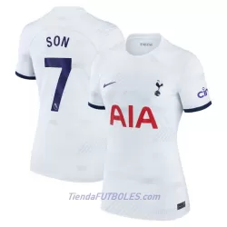 Camiseta Tottenham Hotspur Son 7 Mujer Primera 23/24 Camiseta Tottenham Hotspur Son 7 Mujer Primera 23/24