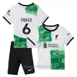 Conjunto Liverpool Thiago 6 Niño Segunda 23/24 Conjunto Liverpool Thiago 6 Niño Segunda 23/24