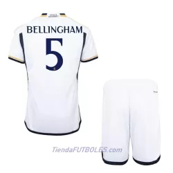 Conjunto Real Madrid Bellingham 5 Niño Primera 23/24 Conjunto Real Madrid Bellingham 5 Niño Primera 23/24