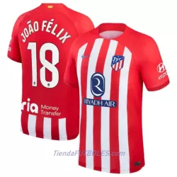 Camiseta Atlético Madrid João Félix 18 Hombre Primera 23/24 Camiseta Atlético Madrid João Félix 18 Hombre Primera 23/24