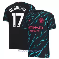 Camiseta Manchester City De Bruyne 17 Hombre Tercera 23/24 Camiseta Manchester City De Bruyne 17 Hombre Tercera 23/24