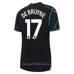 Camiseta Manchester City De Bruyne 17 Mujer Tercera 23/24