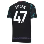 Camiseta Manchester City Foden 47 Hombre Tercera 23/24