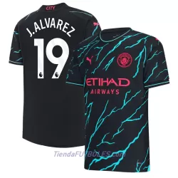 Camiseta Manchester City J. Alvarez 19 Hombre Tercera 23/24 Camiseta Manchester City J. Alvarez 19 Hombre Tercera 23/24