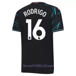 Camiseta Manchester City Rodrigo 16 Hombre Tercera 23/24 Camiseta Manchester City Rodrigo 16 Hombre Tercera 23/24