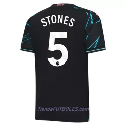 Camiseta Manchester City Stones 5 Hombre Tercera 23/24 Camiseta Manchester City Stones 5 Hombre Tercera 23/24